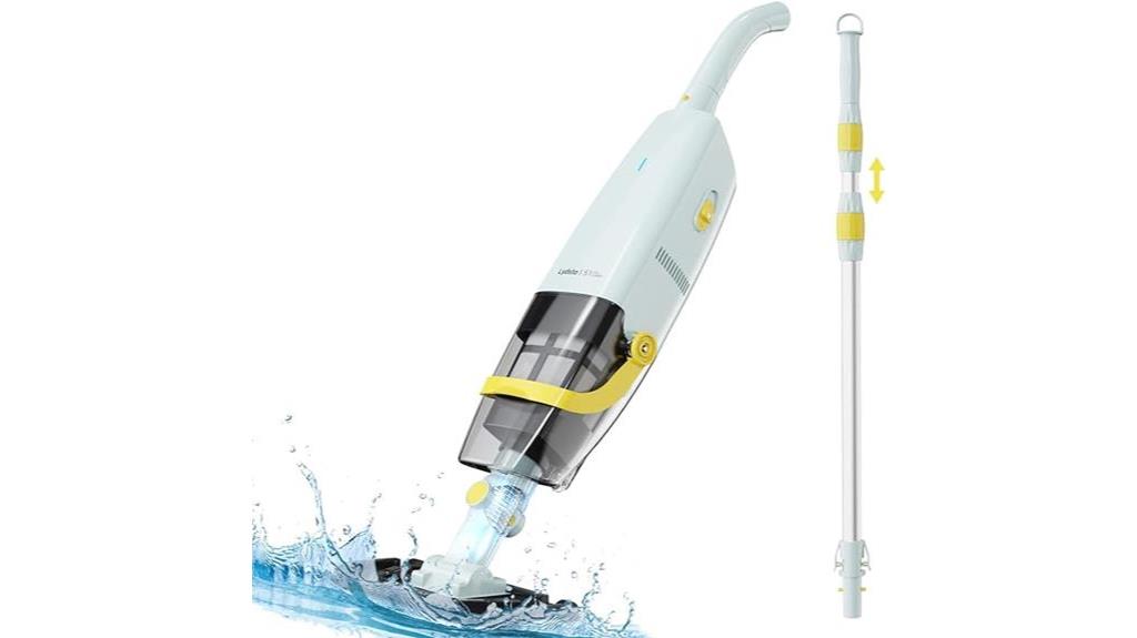 2024 upgraded handheld pool vacuum