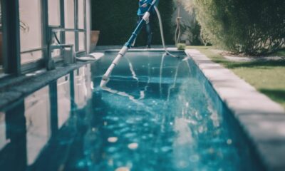 algae free pools with vacuums