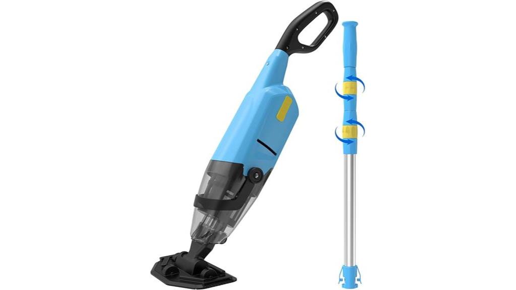 efficient cordless pool vacuum