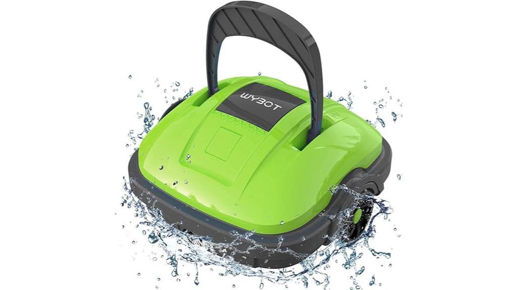 efficient pool cleaning robot