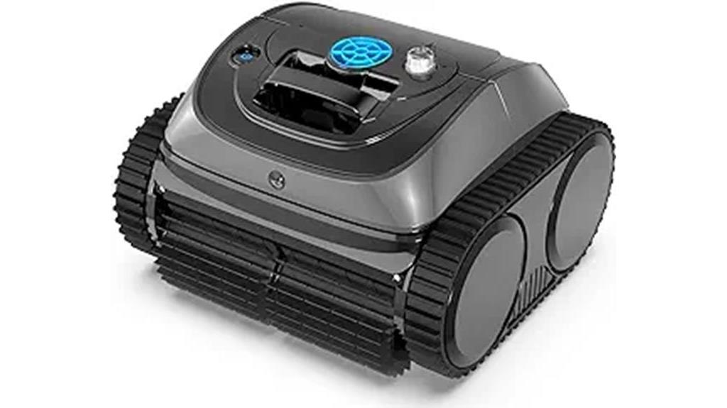 efficient robotic pool cleaner