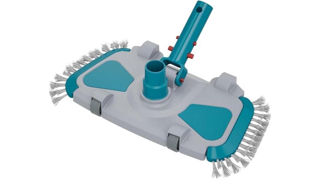 enhanced pool vacuum head