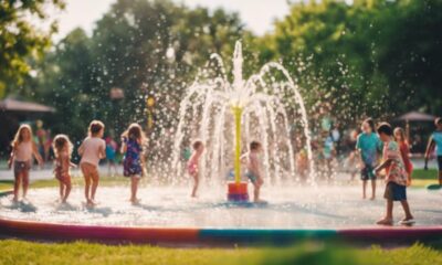 enjoy outdoor water fun