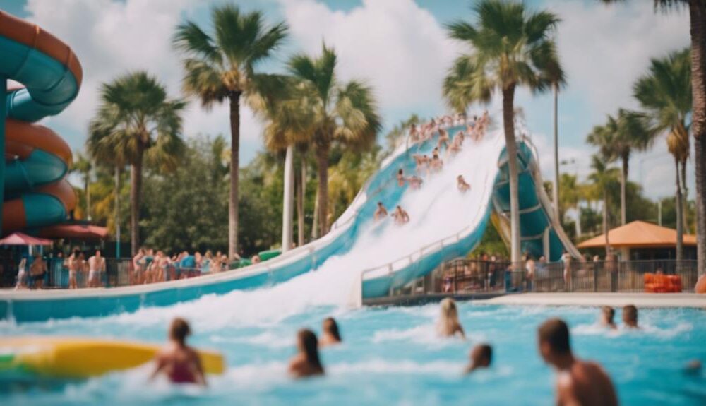 exciting water park rides