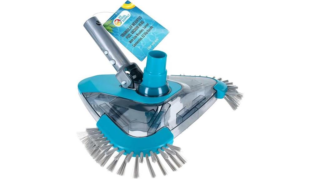 heavy duty triangular pool vacuum