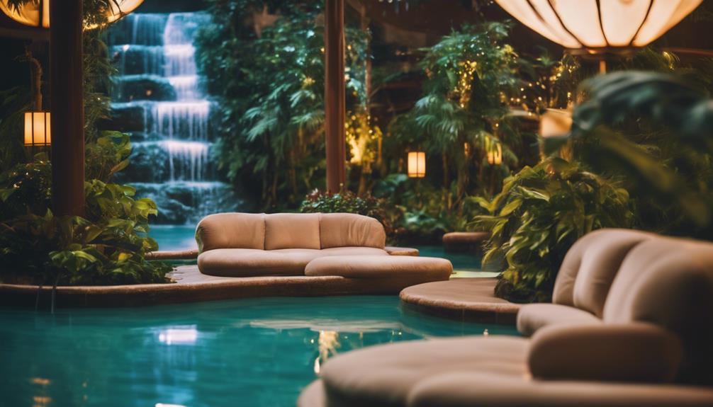 indoor waterpark oasis relaxation