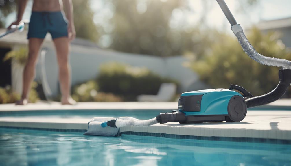 inground pool vacuum selection