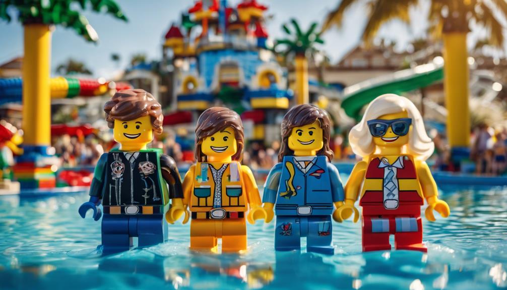 lego themed water park experience