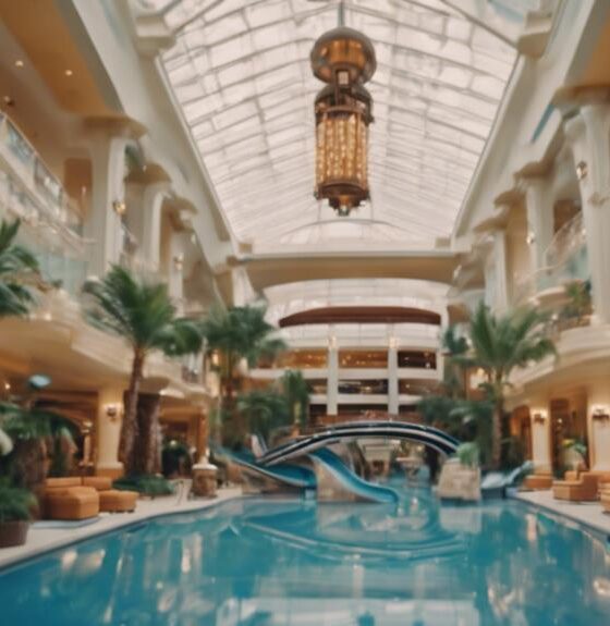 luxury hotels indoor water parks