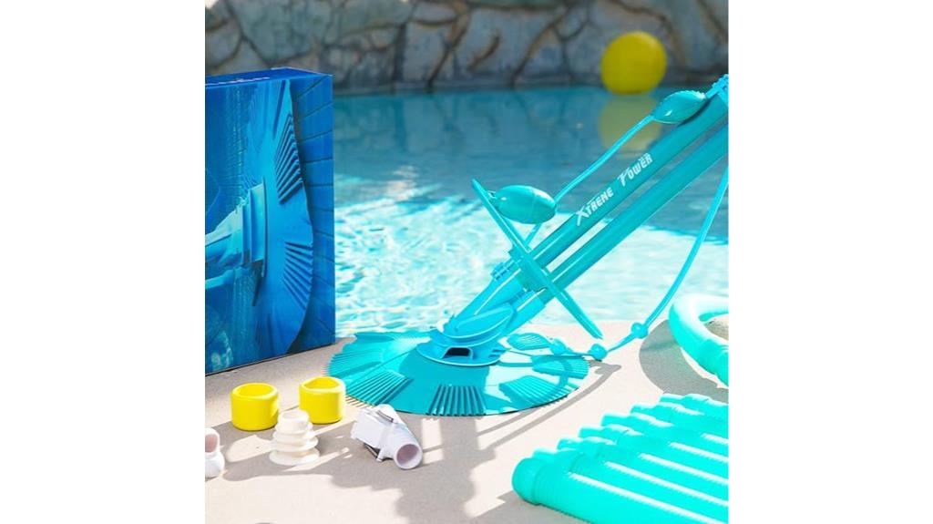 pool cleaner with premium features