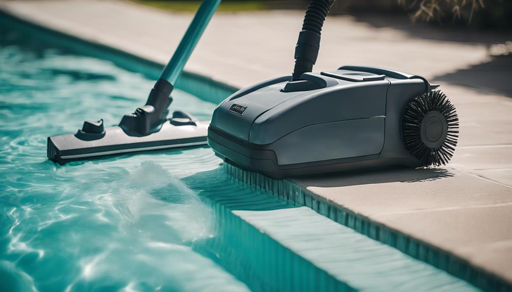 pool vacuum for algae