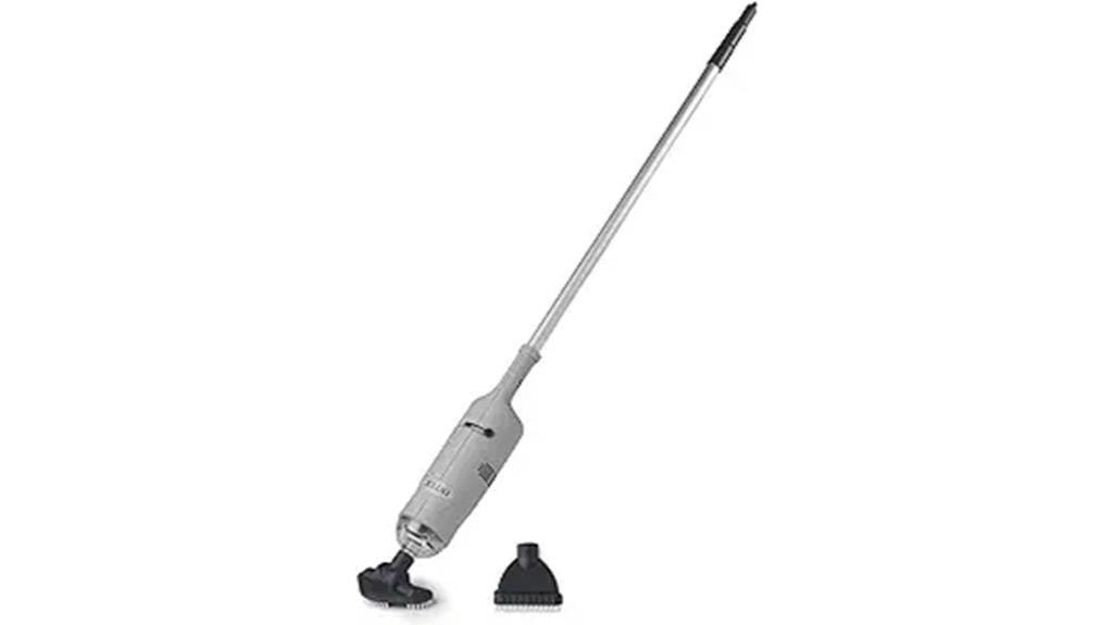 pool vacuum with telescoping shaft