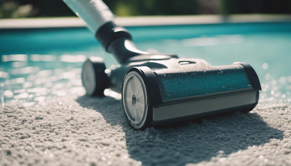 pool vacuums for fine silt