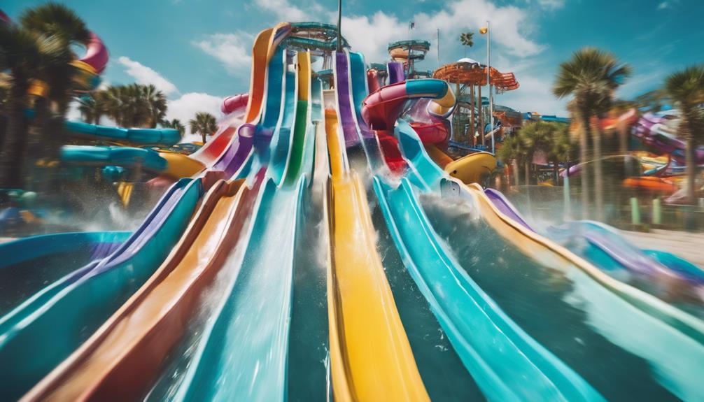 thrilling water park features