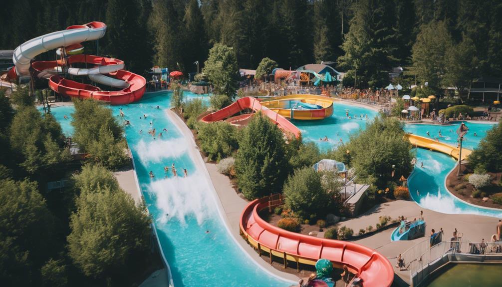 water fun at park