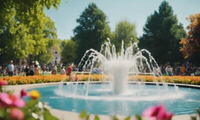 local fun water fountain