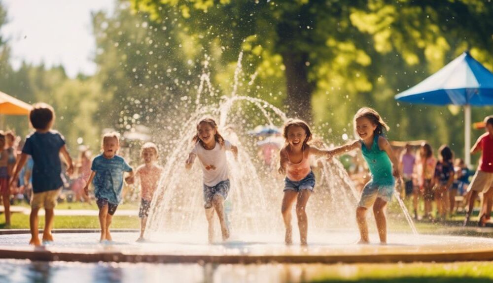 local splash pads nearby