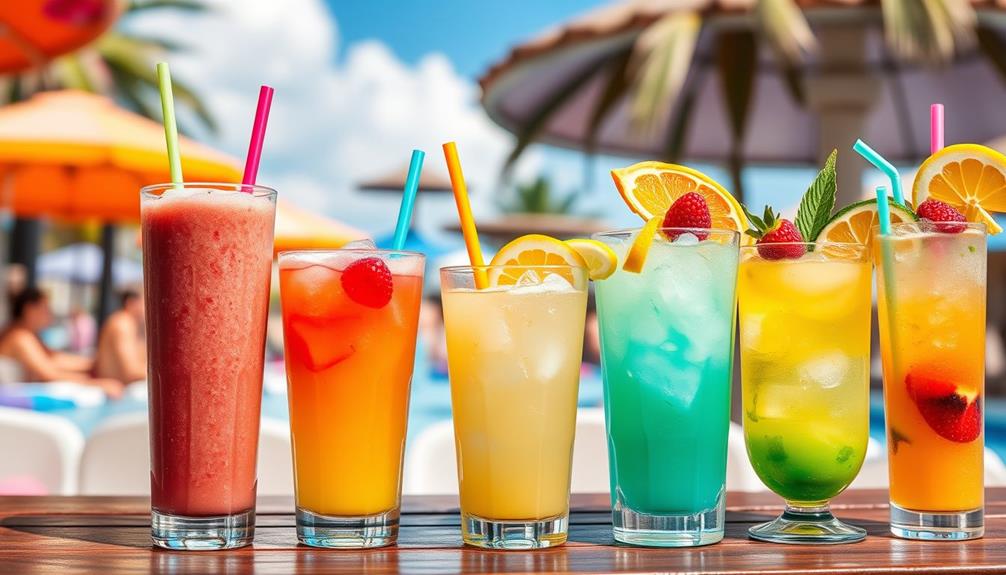 chilled drink options available