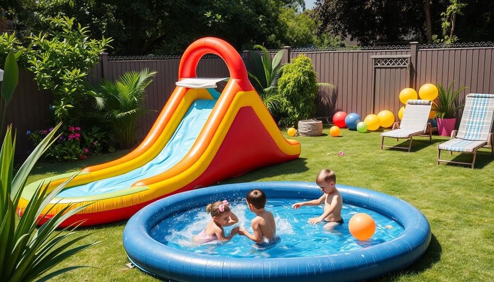 creative home water slides