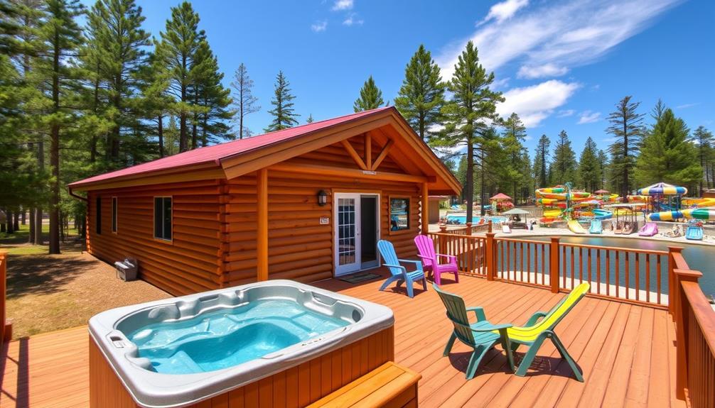 diverse lodging choices available