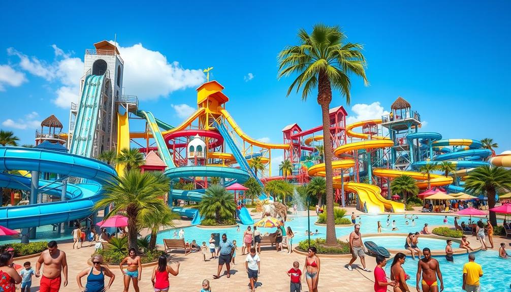 exciting water park attractions