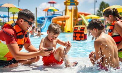 water park first aid tips