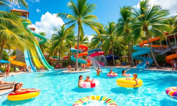 caribbean water park fun