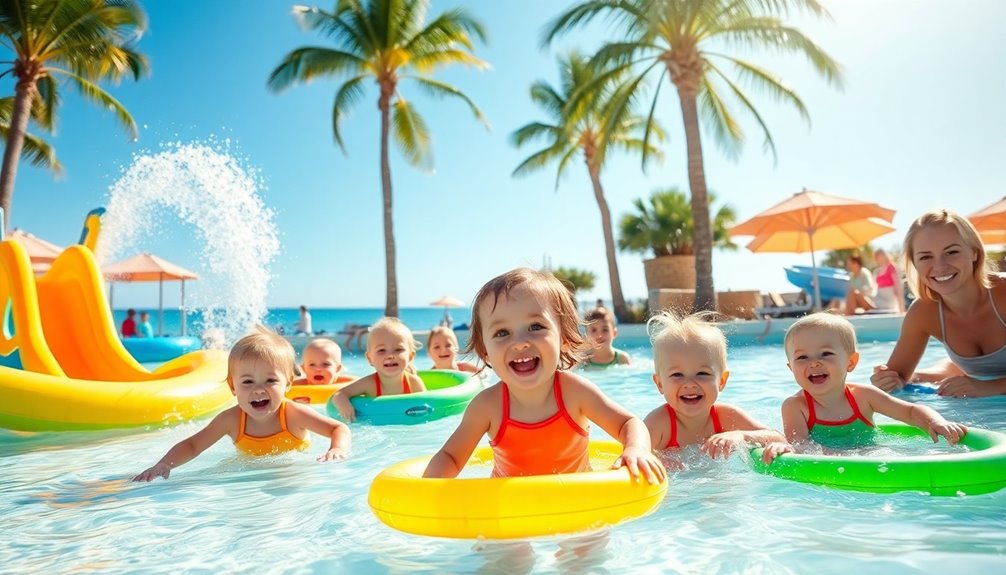 exclusive kids swim session