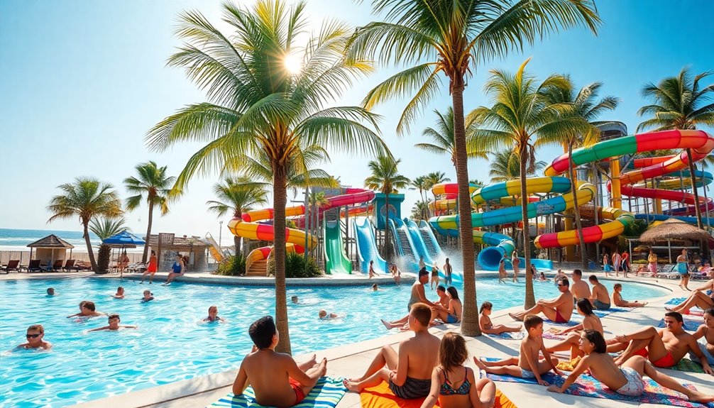 family friendly coastal water parks