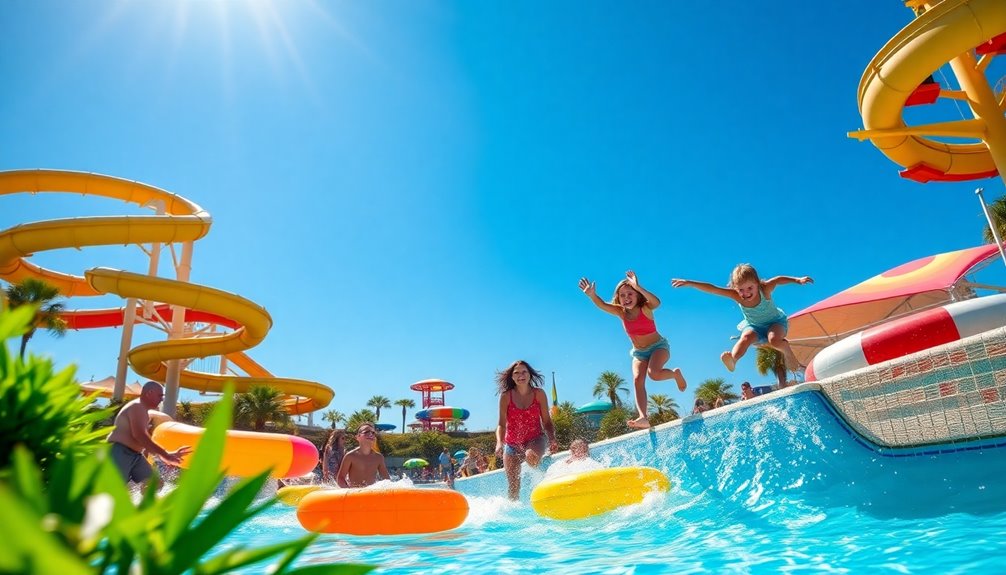 family friendly water park attractions