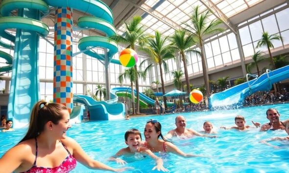 year round family water parks