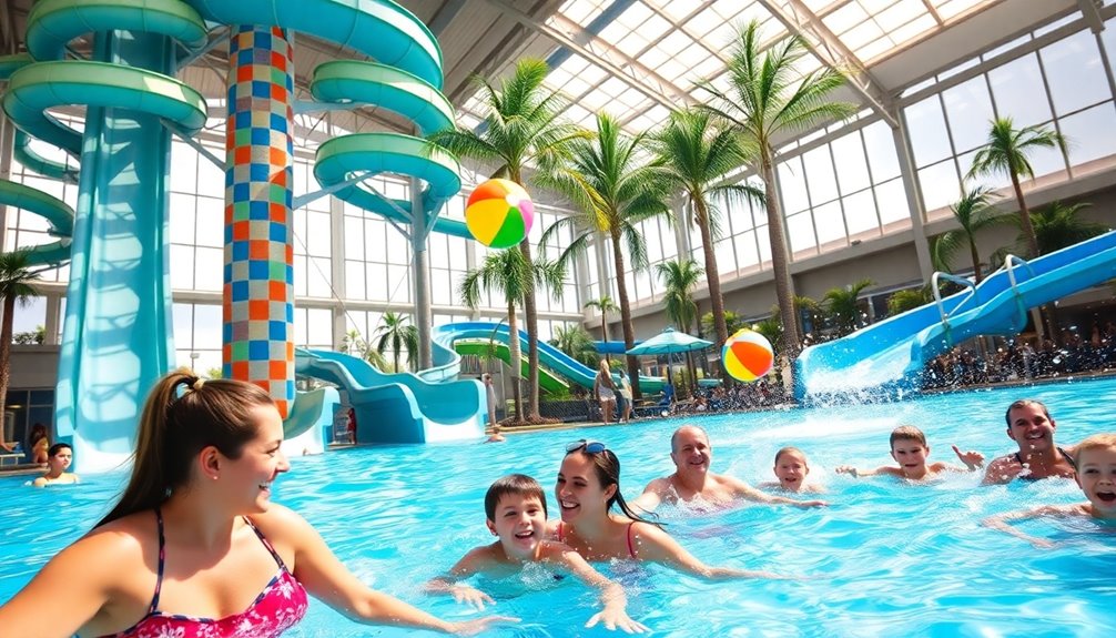 year round family water parks