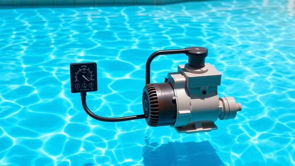 adjust pump clean filters