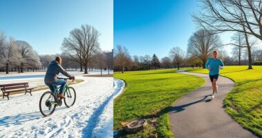 adjusting seasonal exercise routines