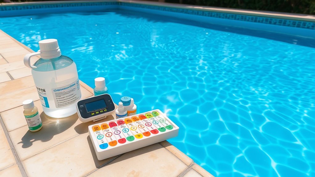 balancing pool chemical levels