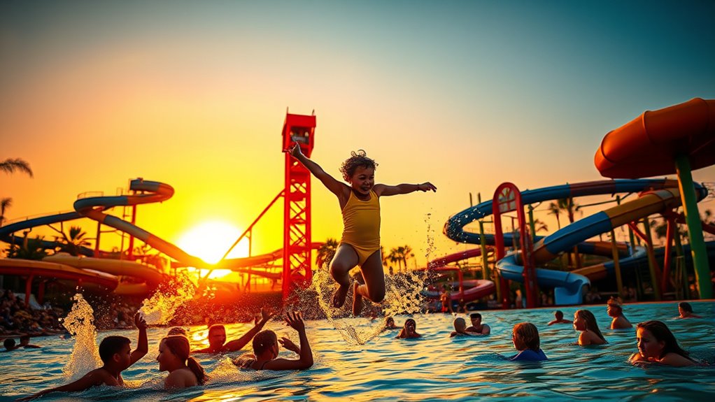 best time to visit water parks