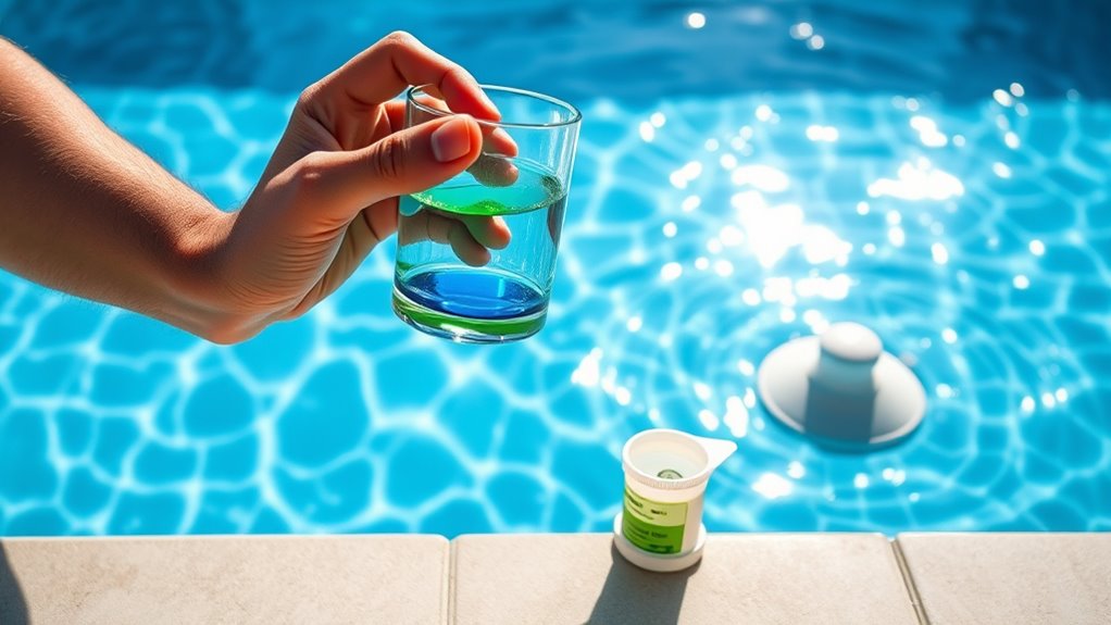 check filtration chemicals regularly