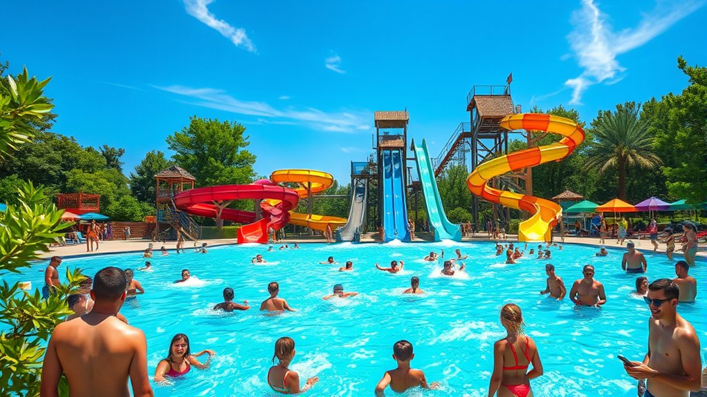 check water park schedules