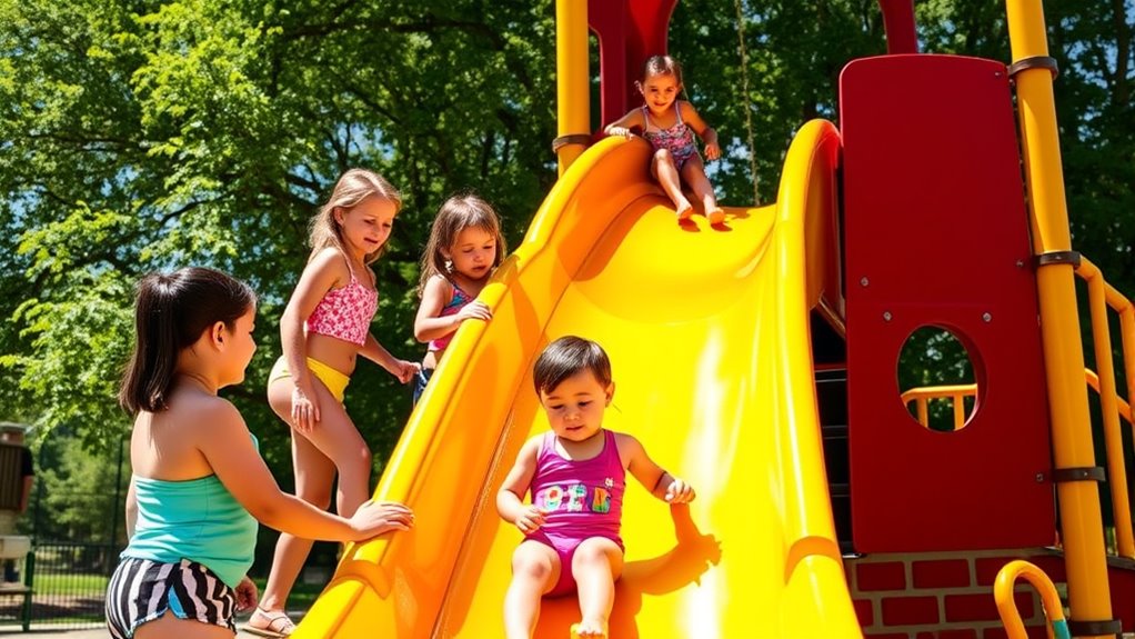 choose age appropriate safe slides