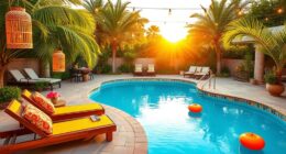 create personal pool oasis