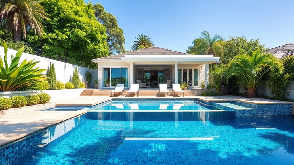 customizable aesthetic pool features