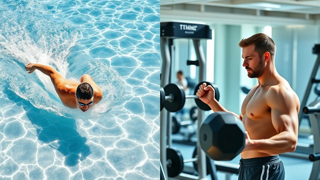 efficient full body swimming workout