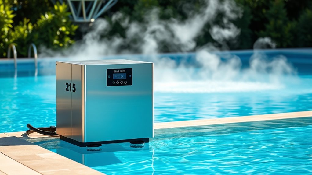 energy efficient pool heating