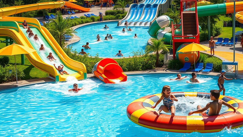 engage in active water fun
