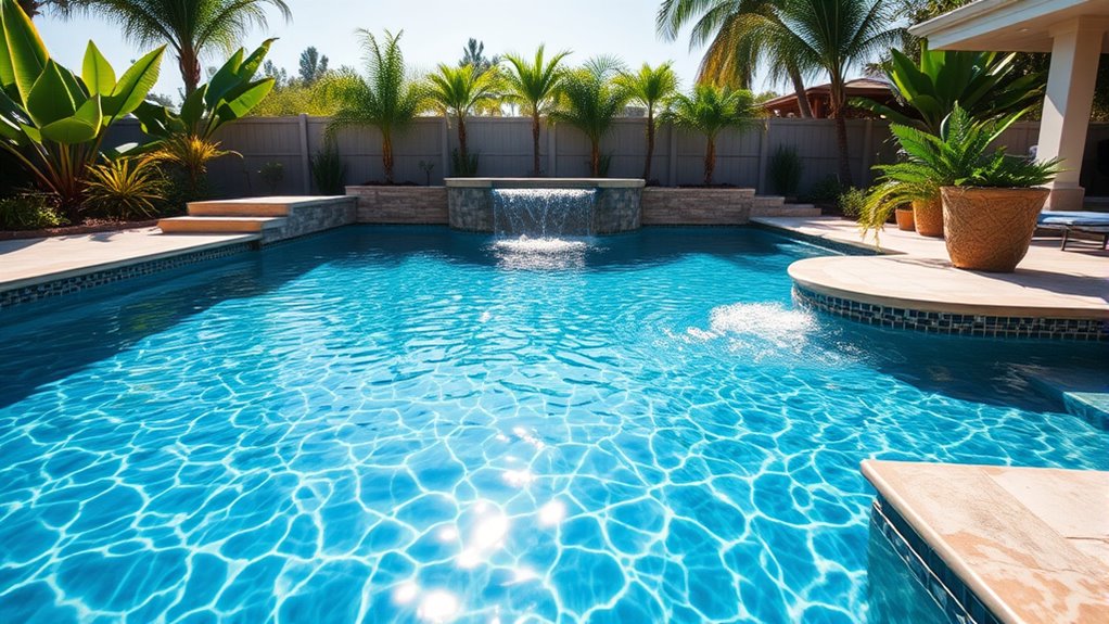 enhance pool water features