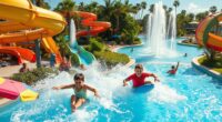 enjoyable water park workout