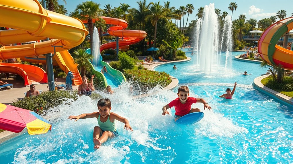 enjoyable water park workout