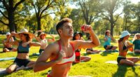 exercise safely in heat