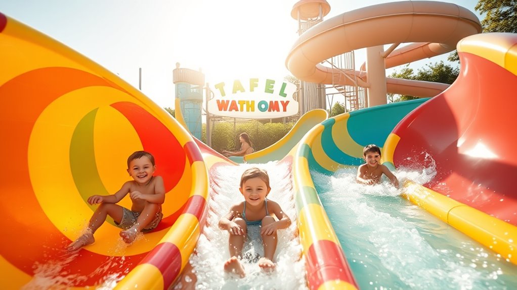 family friendly water slides safety