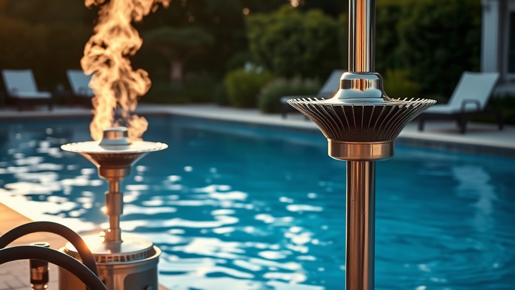 fast efficient pool heating